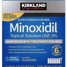 Kirkland Minoxidil 5% Extra Strength Men 6 Month Supply Hair Regrowth