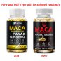 Organic Maca Root + Panax Ginseng 11400mg, Peruvian Maca Extract for Men & Women