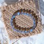 Natural Moonstone Stone Bracelet 7mm Ice Blue Crystal Stretch Bracelet Handmade