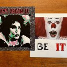 TIM CURRY Handmade Greeting Card Humorous Horror Cards All Occasion Encoragement