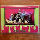 SQUAD GOALS Handmade Greeting Card Humorous Horror Cards Any Occasion Blank