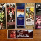 1970s FILM FAVORITES Handmade Bookmarks Series Amityville Magic Body Snatchers