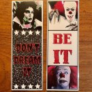 Tim Curry - Don't Dream It Be IT  Handmade Bookmarks Rocky Horror Cult Classics