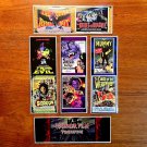 HAMMER HORROR 1960s & 1970s Film Classics Handmade Bookmarks