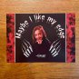 GINGER SNAPS Handmade Greeting Card Humorous Horror Cards Any Occasion