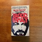Blood Family by William Zamora 1976 Vintage Paperback Book Charles Manson