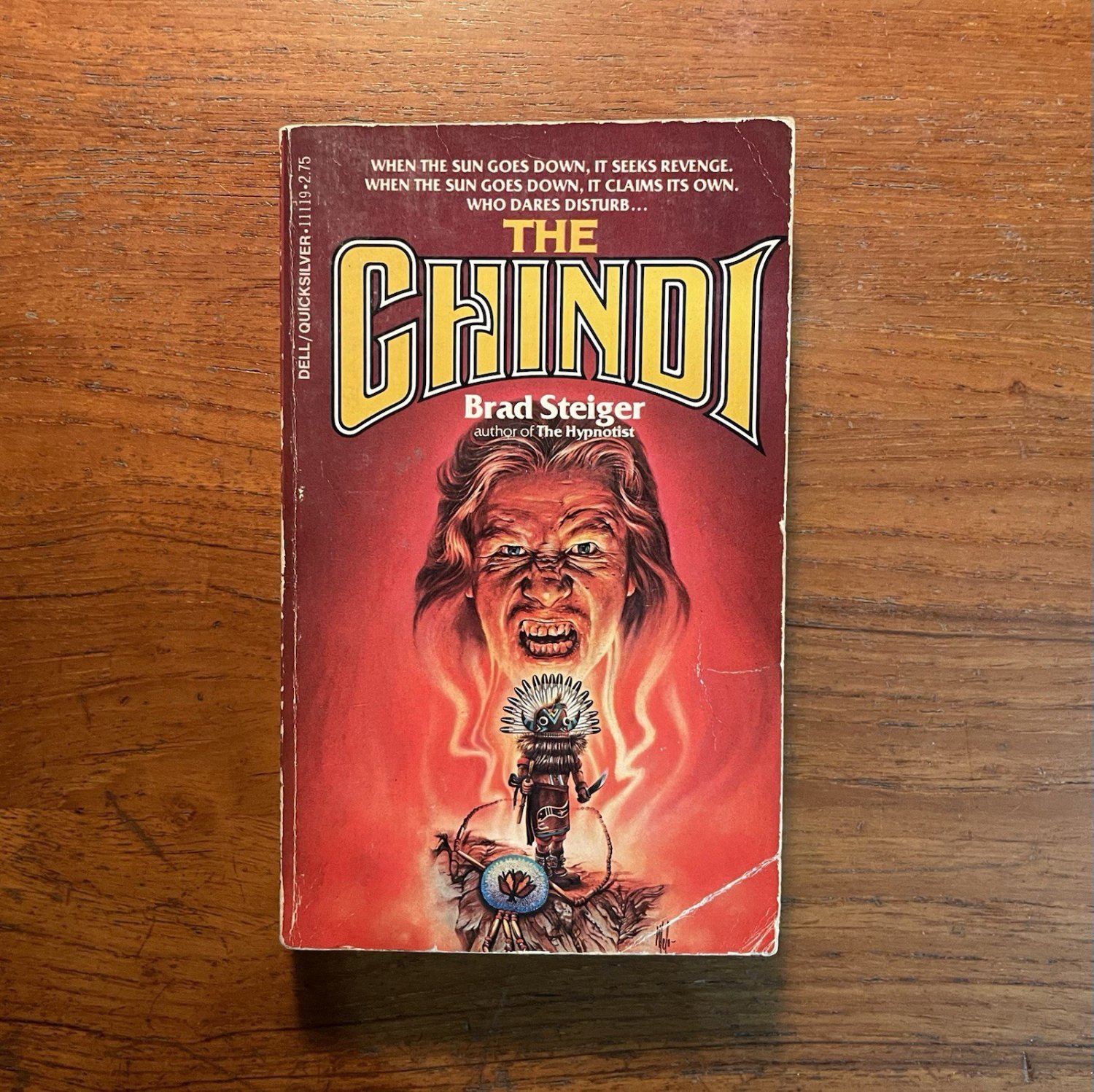 The Chindi by Brad Steiger  PB 1st Printing 1980 Dell Books Horror RARE