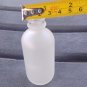 Frosted Boston Round Glass Mist Spray Bottle 2 fl oz Refillable 180 pack