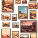 Desert Landscape Wall Art Set | Modern Southwest Decor | Boho Neutral Prints Set of 16 Desert Landscape Wall Art Set | Modern Southwest Decor | Boho Neutral Prints Set of 16