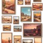 Desert Landscape Wall Art Set | Modern Southwest Decor | Boho Neutral Prints Set of 16