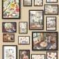 Colorful Kitchen Wall Art Set of 16 | Food & Cooking Art Prints | Kitchen Decor Art Wall Collage