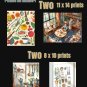 Colorful Kitchen Wall Art Set of 16 | Food & Cooking Art Prints | Kitchen Decor Art Wall Collage