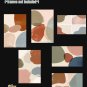 Abstract Muted Color Pop Wall Art Set of 16 | Soft Color Accent Prints | Minimalist Abstract Art