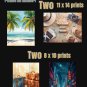 Dream Destinations Wall Art Set of 16 | Around the World Travel Prints Paris NYC Tokyo Wall Decor |