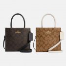 Coach Mini Cally Crossbody In Signature Canvas Bag Coach Women's Bag (Brown) Coach Mini Cally Crossbody In Signature Canvas Bag Coach Women's Bag (Brown)