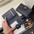 Coach Women's Wallet Signature Canvas Folded Wallet (Full Black With Logo)