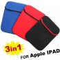 3 x Soft Protective Cover Bag Case for iPad Netbook FREE SHIPPING