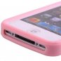 Sporty Pink Shoe Silicone Skin Case for iPhone 4G FREE SHIPPING