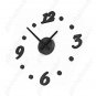 Home DIY Novelty Wall Clock with Sponge Hour Markers FREE SHIPPING