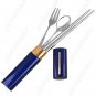 Portable Cutlery Kit Stainless Chopsticks Spoon Fork Set FREE SHIPPING