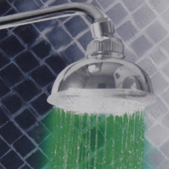 Deluxe LED Light Bathroom Water Temperature Shower Head FREE SHIPPING