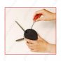 Home DIY Novelty Wall Clock with Sponge Hour Markers FREE SHIPPING