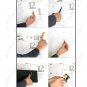 Home DIY Novelty Wall Clock with Sponge Hour Markers FREE SHIPPING