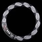 Acrylic Red & Blue LED Flashing Bracelet for Party Disco FREE SHIPPING