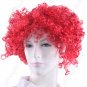 Synthetic Reddish Brown Funky Unisex Short Clown Wig FREE SHIPPING