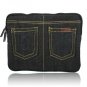 New Velvet and Jeans Protects Carrying Bag for ipad 2 FREE Shipping