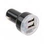 Dual USB Sockets Cigarette Lighter Car Charger DC12/24V FREE Shipping