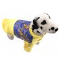 Tang Suit Style Dress Yellow & Blue Colors for Dog Pet FREE Shipping