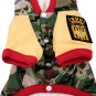 Dog Cotton-padded Camouflage Coat Clothes with Hoodie FREE Shipping