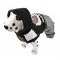 Dog Pullover Style Trousers Clothes with Hoodie Black FREE Shipping