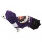 Dog Pullover Style Dress Clothes with Hoodie Purple FREE Shipping