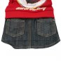Pullover Style Dress Clothes Red for Dog Pet FREE Shipping