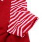 Dog Vest Style Pullover Coat with Stripe Pattern Red FREE Shipping