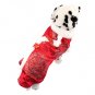 Cute Tang Suit Style Dress Red Color for Dog Pet FREE Shipping