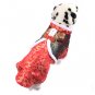Tang Suit Style Dress Red Color for Dog Pet FREE Shipping