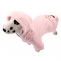 Button Closure Style Coat Pink Colors for Dog Pet FREE Shipping