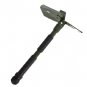 New Wilderness Survival Steel Detachable Shovel with Compass - Pouch