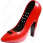 Cool Red High Heel Land Line Telephone Phone for Home FREE SHIPPING