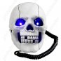 New White Skull Shape Phone Telephone FREE SHIPPING