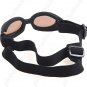 Anti-ultraviolet Sunglasses with Elastic Strap for Dog Pet - Black