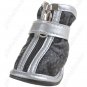 2 Pairs Anti-slip Leather Dog Pet Walking Shoes Footwear Boots
