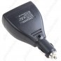 DC 12V to AC 220V+ USB 5V 75W Car Power Converter inverter
