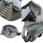 Facepiece Metal-Net Rubber Anti BB Bomb Face Mask for Army