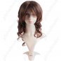 Charming Long Synthetic Hair - Tilted Bang Curl Wig Hairpiece