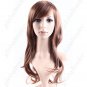 Stylish Women Wigs Long Curls Synthetic Fake Wavy Brown Hair