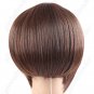 Smart Short Synthetic Hair - Flat Bang Straight Wig Hairpiece